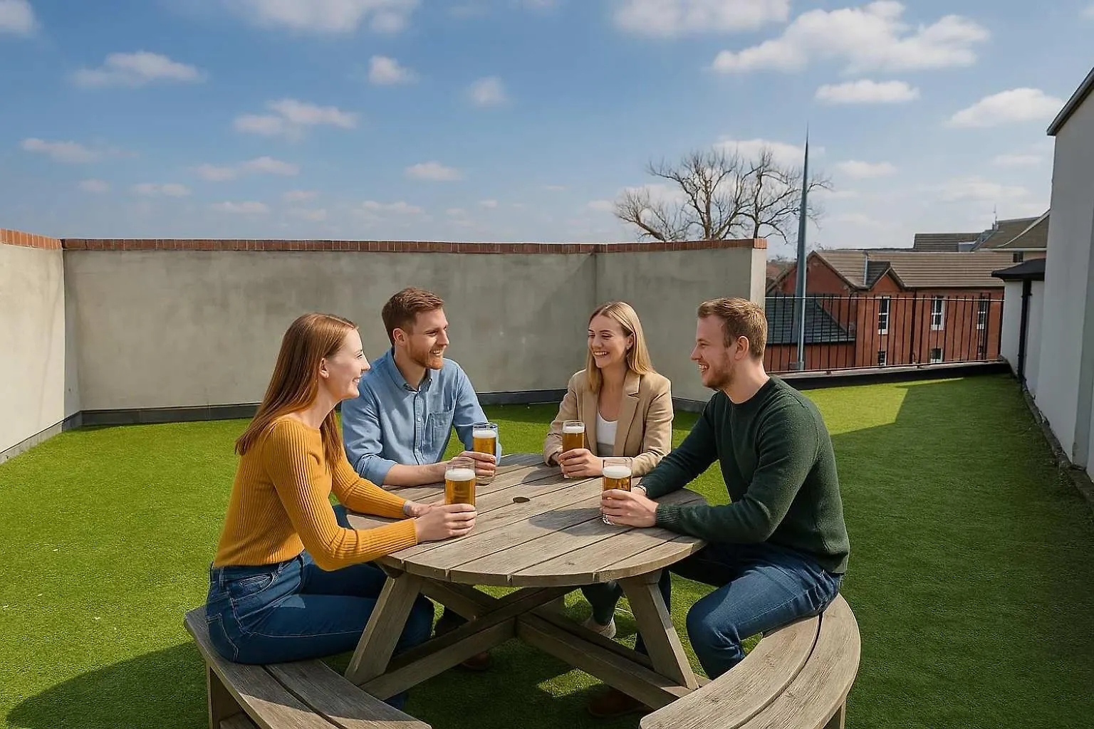 Unique 1 Bed Penthouse In East Village, Belfast - Walk To City Centre, Roof Terrace 0*,  Wielka Brytania