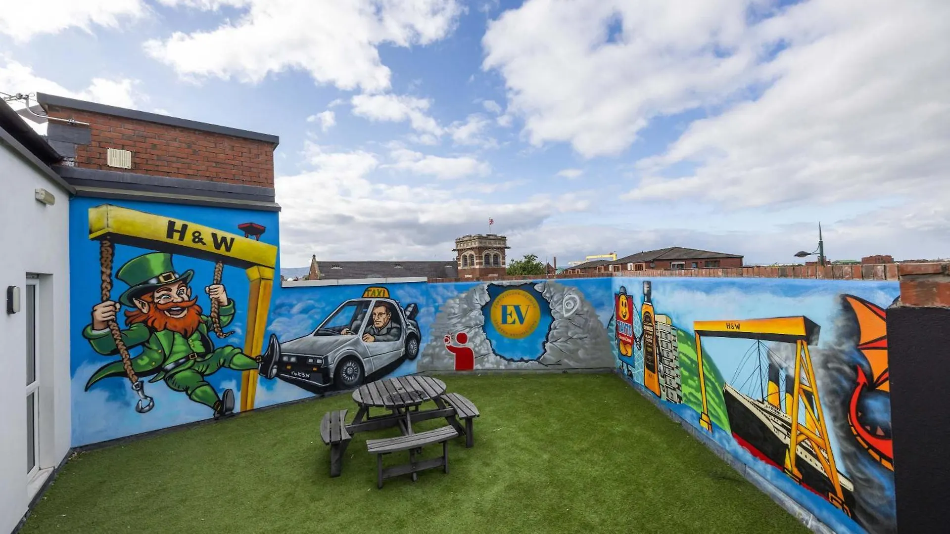 Unique 1 Bed Penthouse In East Village, Belfast - Walk To City Centre, Roof Terrace Wielka Brytania